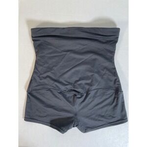 Maidenform Womens High Waist Shapewear Shorts Body Shaper Black Butt‎ Lifter